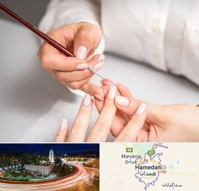 سالن کاشت ناخن در همدان