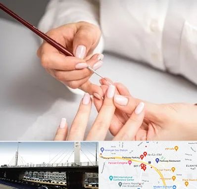 سالن کاشت ناخن در پارک وی