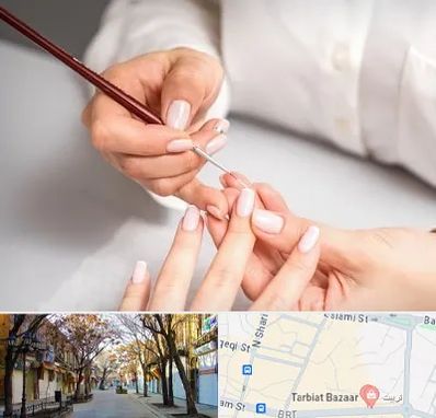 سالن کاشت ناخن در تربیت تبریز