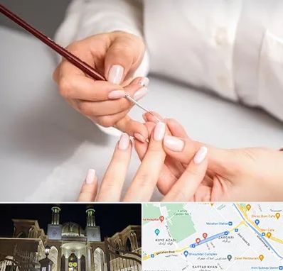 سالن کاشت ناخن در زرگری شیراز