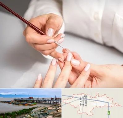 سالن کاشت ناخن در بندر ترکمن