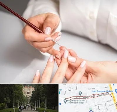 سالن کاشت ناخن در بلوار معلم رشت
