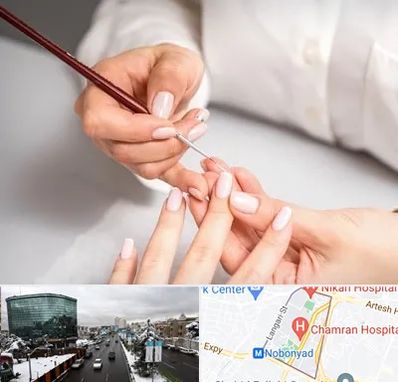 سالن کاشت ناخن در اقدسیه
