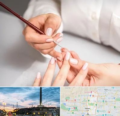 سالن کاشت ناخن در منطقه 2 تهران