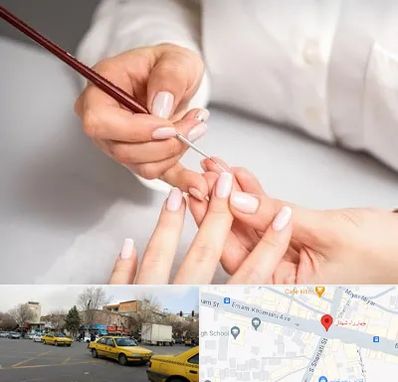 سالن کاشت ناخن در شهناز تبریز