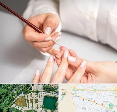 سالن کاشت ناخن در وکیل آباد مشهد