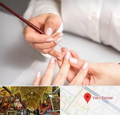 سالن کاشت ناخن در بازار وکیل شیراز