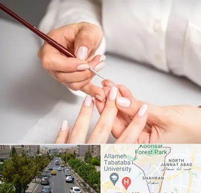سالن کاشت ناخن در شهران