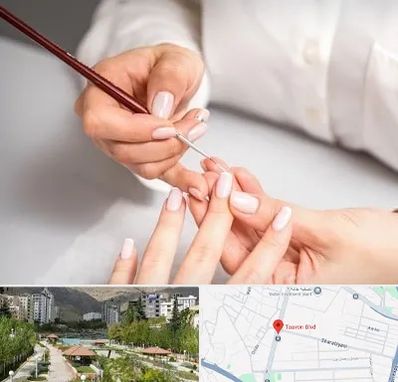 سالن کاشت ناخن در بلوار تعاون