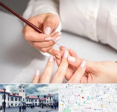 سالن کاشت ناخن در میدان شهرداری رشت