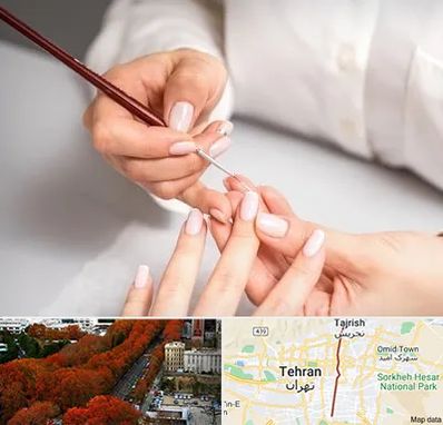 سالن کاشت ناخن در ولیعصر