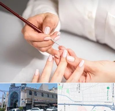 سالن کاشت ناخن در بلوار ابوذر