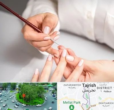سالن کاشت ناخن در تجریش