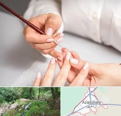سالن کاشت ناخن در آزادشهر