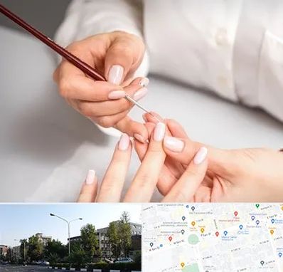 سالن کاشت ناخن در میدان کاج