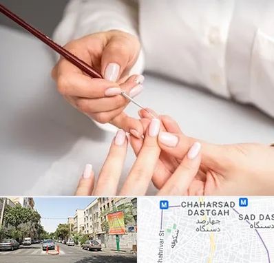 سالن کاشت ناخن در چهارصد دستگاه