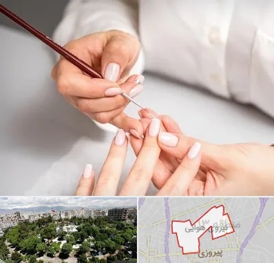 سالن کاشت ناخن در نیروی هوایی