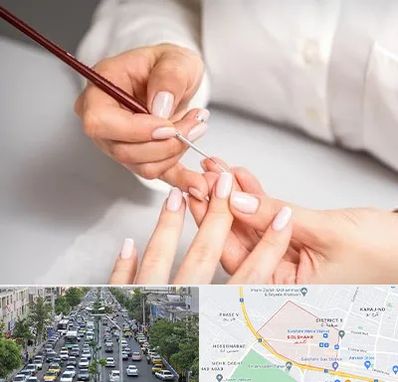 سالن کاشت ناخن در گلشهر کرج