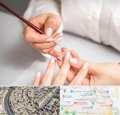 سالن کاشت ناخن در شهرک غرب مشهد