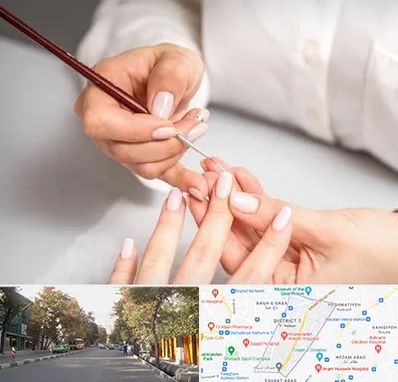 سالن کاشت ناخن در شریعتی