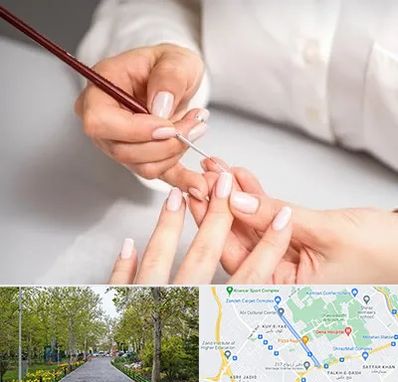 سالن کاشت ناخن در قدوسی غربی شیراز