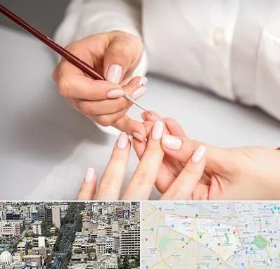 سالن کاشت ناخن در منطقه 18 تهران