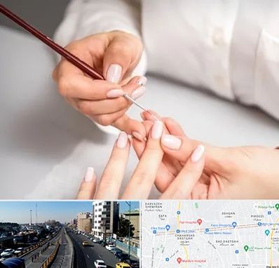 سالن کاشت ناخن در پیروزی