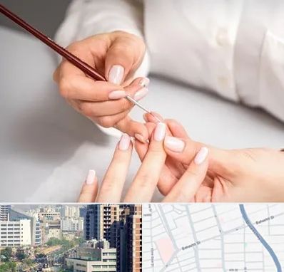 سالن کاشت ناخن در خیابان بهشتی