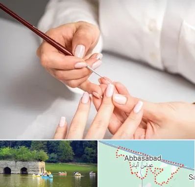 سالن کاشت ناخن در عباس آباد