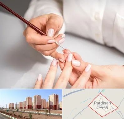 سالن کاشت ناخن در پردیسان قم