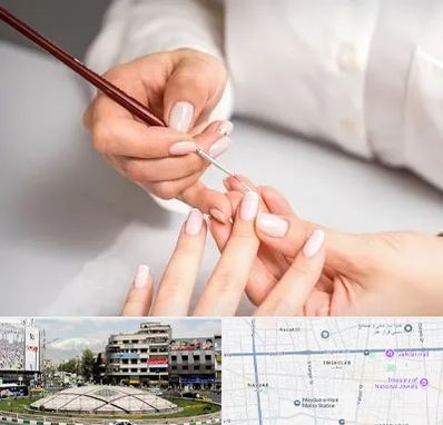 سالن کاشت ناخن در مرکز تهران