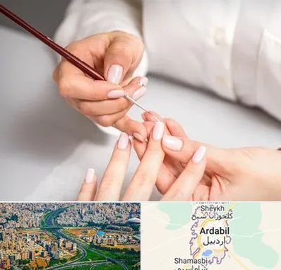 سالن کاشت ناخن در اردبیل