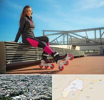 مربی اسکیت خانم در شاهرود