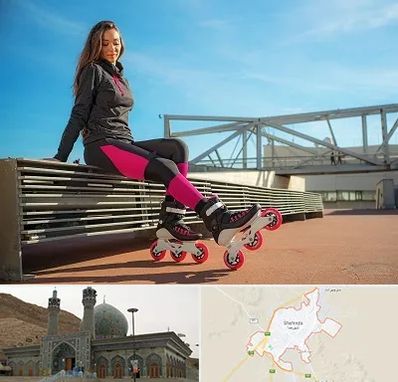 مربی اسکیت خانم در شهرضا