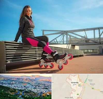 مربی اسکیت خانم در سنندج