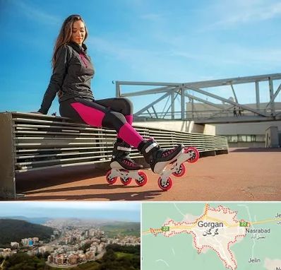 مربی اسکیت خانم در گرگان