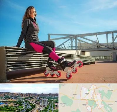 مربی اسکیت خانم در شهریار