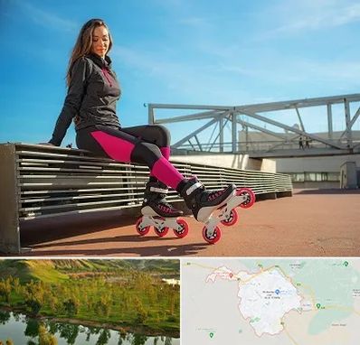 مربی اسکیت خانم در بهبهان