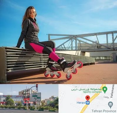 مربی اسکیت خانم در هروی 