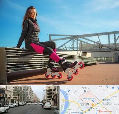 مربی اسکیت خانم در زیتون کارمندی اهواز