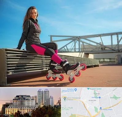 مربی اسکیت خانم در فرشته 