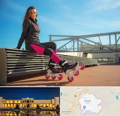 مربی اسکیت خانم در برازجان