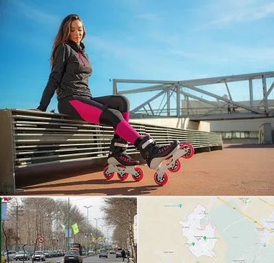 مربی اسکیت خانم در نظرآباد کرج