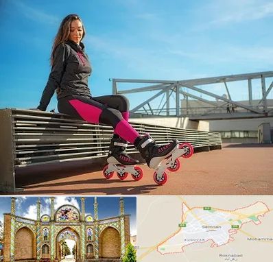 مربی اسکیت خانم در سمنان