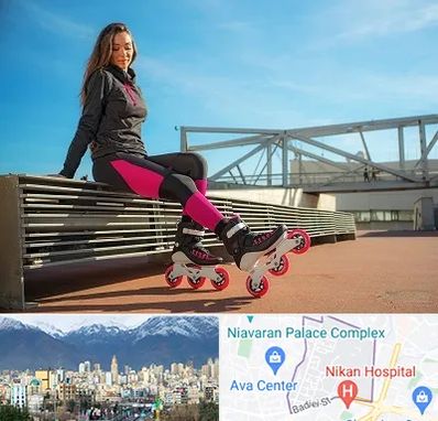 مربی اسکیت خانم در آجودانیه 