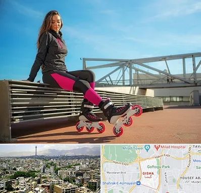 مربی اسکیت خانم در گیشا 