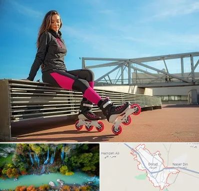 مربی اسکیت خانم در دورود