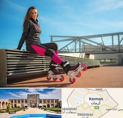 مربی اسکیت خانم در کرمان