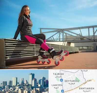 مربی اسکیت خانم در قیطریه 