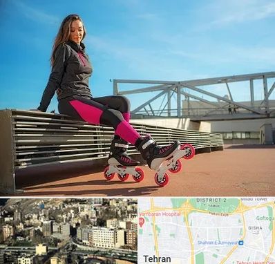 مربی اسکیت خانم در مرزداران 